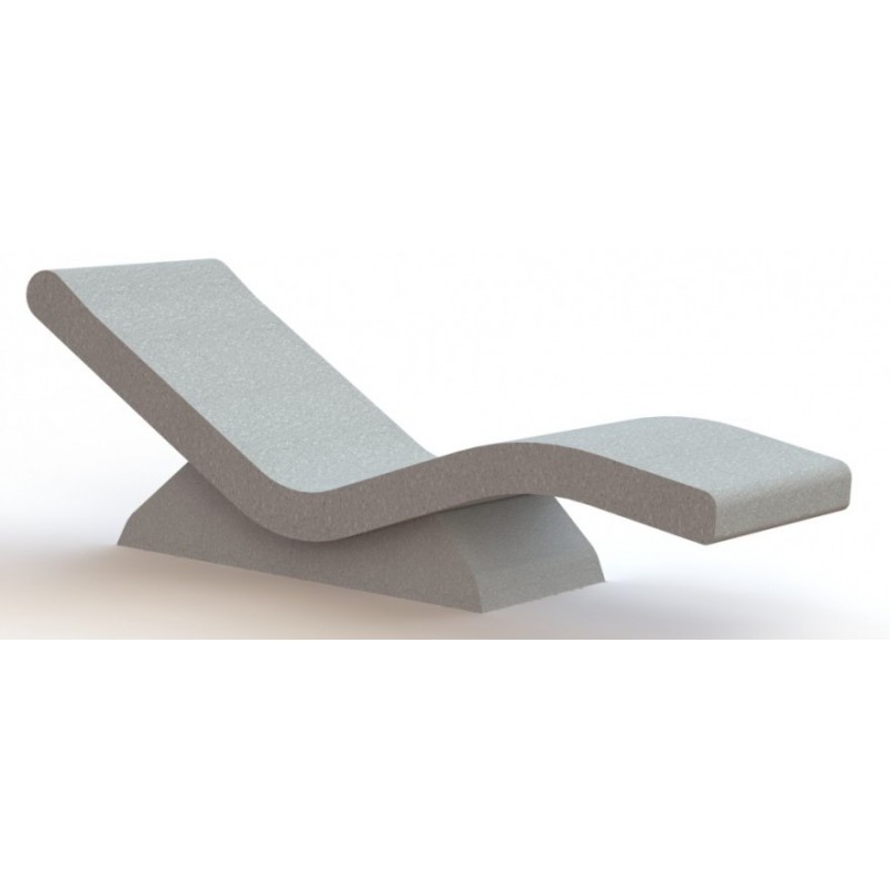 Chaise Longue D Exterieur Design Banc En Beton Design Banc Exterieur En Beton Cofradis