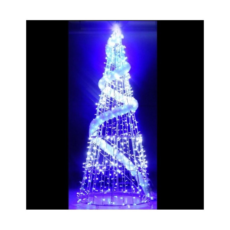 Sapin artificiel - sapin à leds - déco de noël pour collectivités