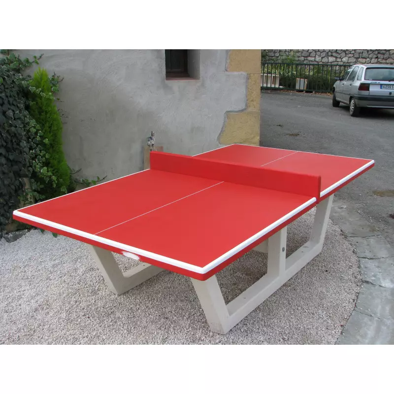 table de ping pong en ciment