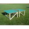 table de ping pong plateau en stratifié compact 