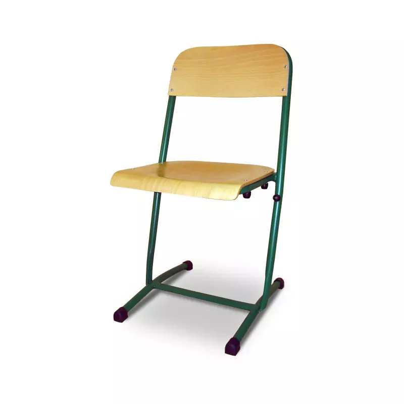 Chaise pour salle de classe appui sur table Lenny
