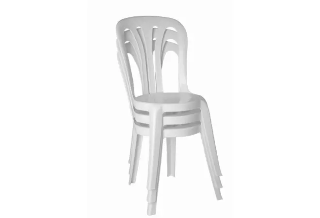 Chaises en plastique Ecochair empilables - Cofradis Collectivités