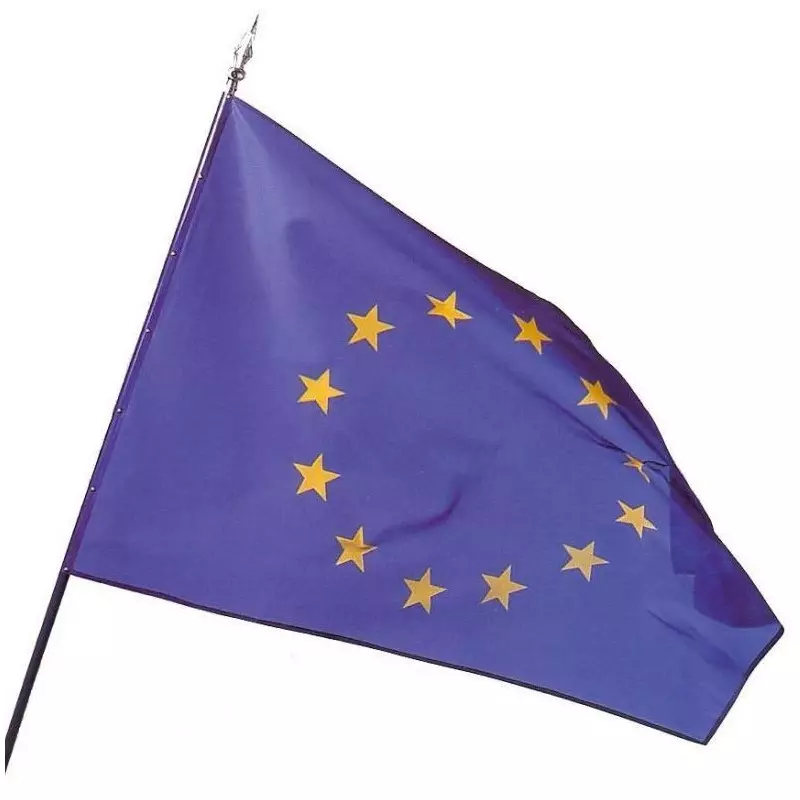 Visuel du drapeau sur hampe de l'Union Européenne - Cofradis Collectivités
