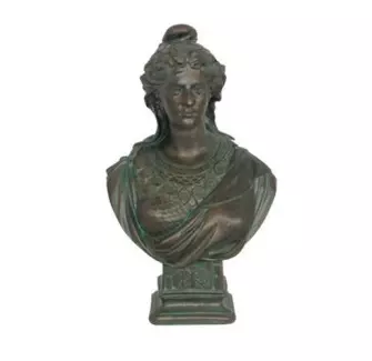 Buste de Marianne Républicaine patiné bronze - Doriot 45 cm - Cofradis Collectivités