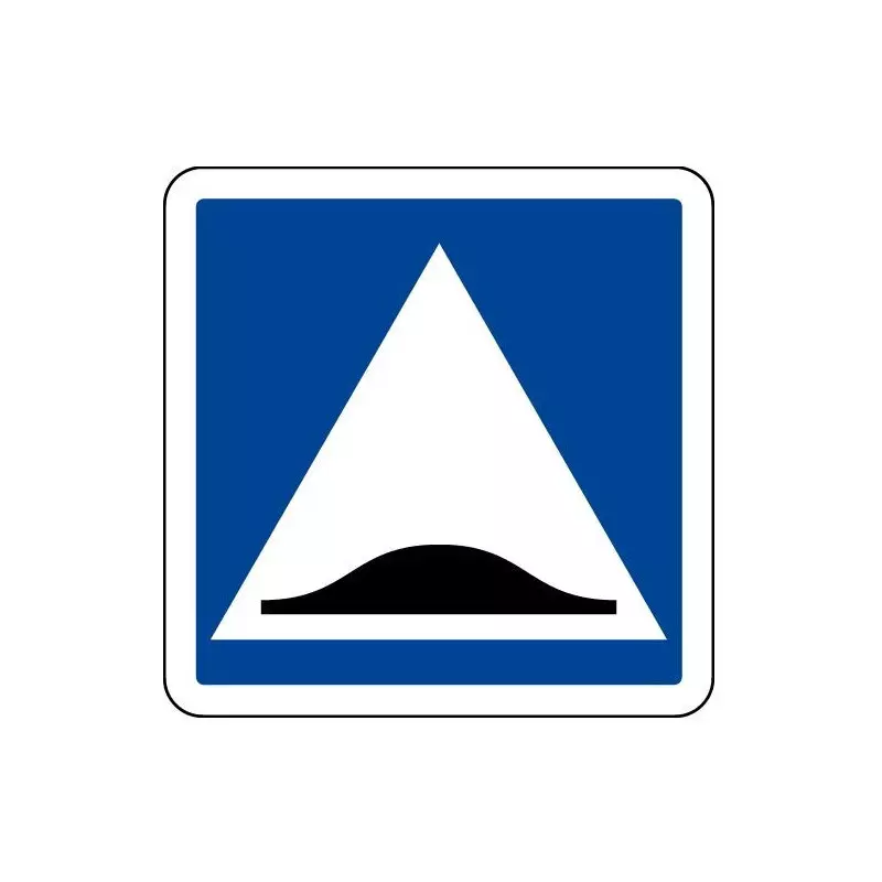 Panneau routier indication dos d'âne C27 - Cofradis Collectivités