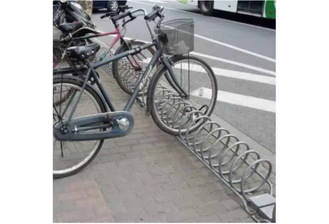 Rack à vélo spirale 10 à 14 vélos