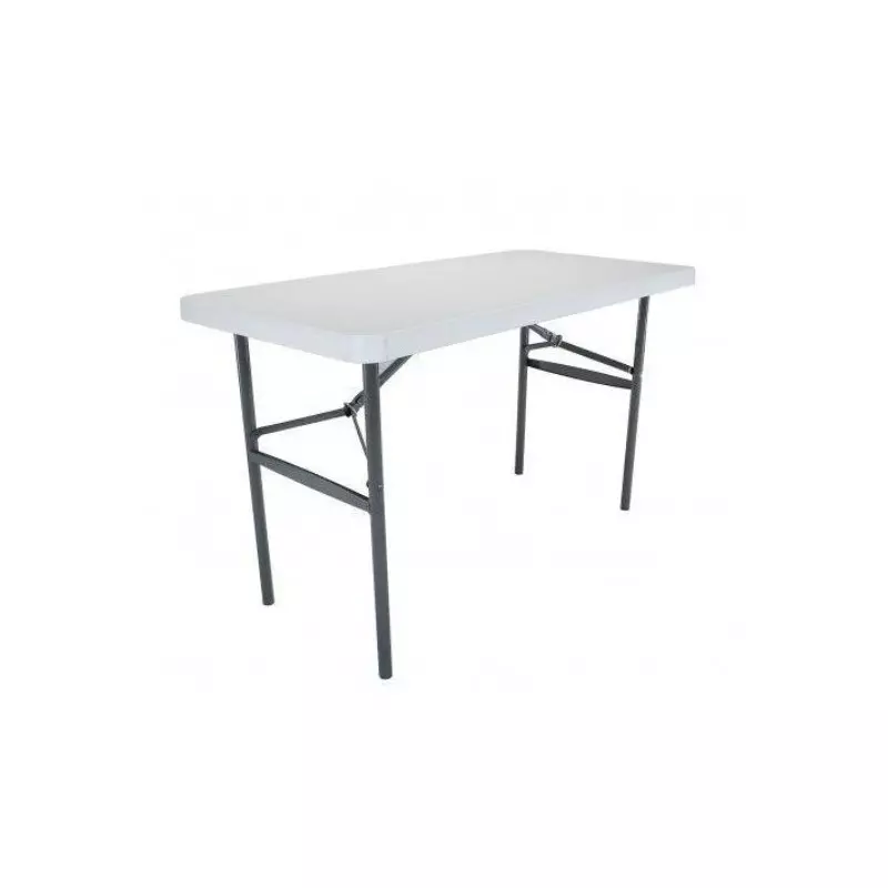 Petite table polypro pliante 122 cm