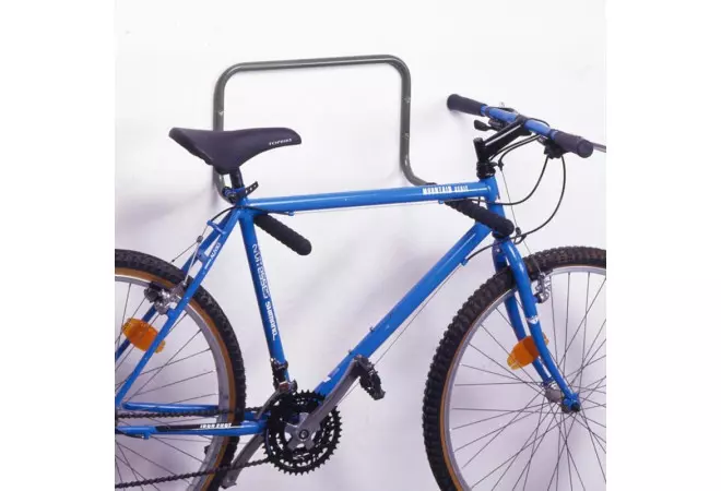 Crochet mural pour 2 vélos avec manchons de protection