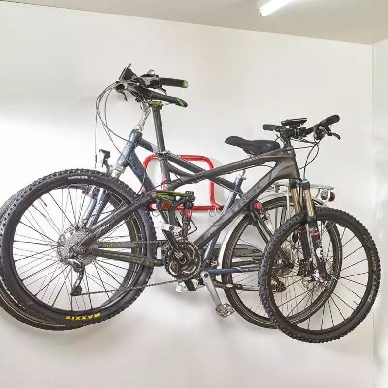 Range vélo mural en acier, porte vélo mural, fixation murale pour vélo -  Cofradis