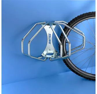 Range vélo forme étoile pour 3 vélos