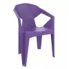 Fauteuil design violet