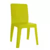 Chaise polypro empilable Clara coloris vert anis