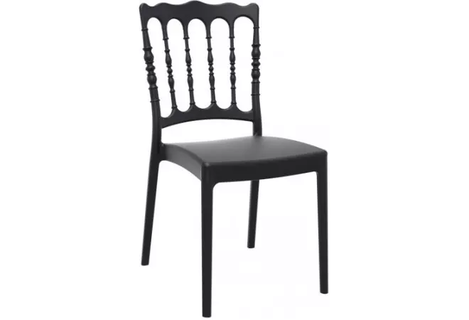 Chaise rustica couleur noire