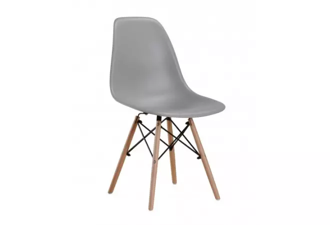 Chaise scandinave grise