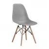 Chaise scandinave grise