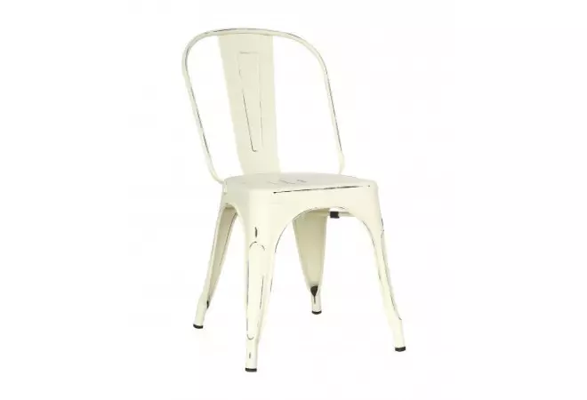 La chaise vintage Antica coloris crème