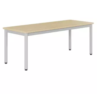 Table rectangulaire scolaire 160x60 cm