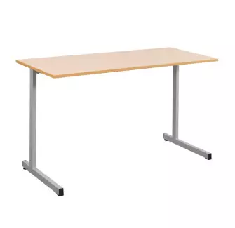 Table scolaire 2 places 130x50 cm