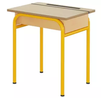 Table scolaire 4 pieds - 70x50 cm
