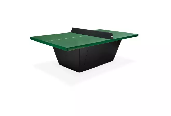 Table ping pong pro noire et verte