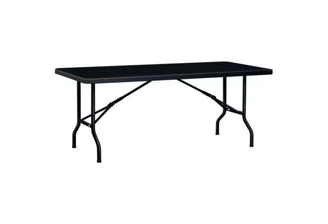 Table noire polypro 183 cm