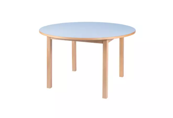 Table ronde - Table pieds bois