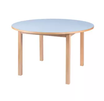 Table ronde - Table pieds bois