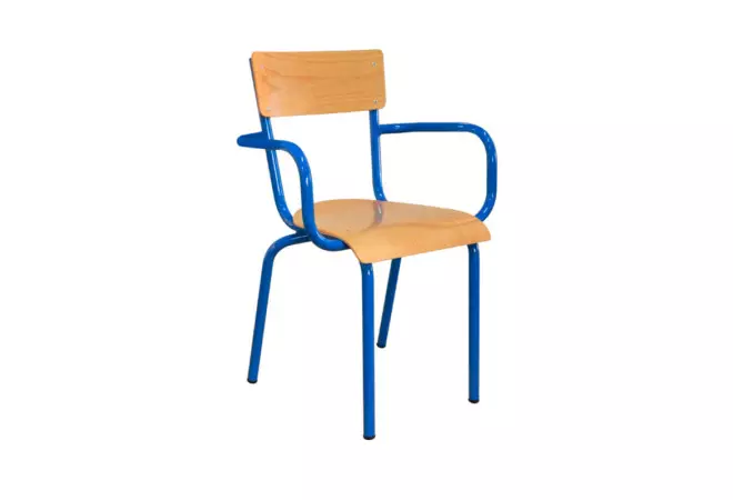 Fauteuil scolaire - Chaise bois