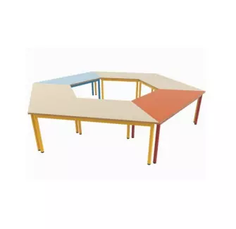 Table écolier - Table d'école - Table scolaire en bois