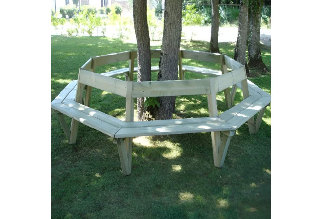 Banc entourage d'arbre en bois Banc entourage d'arbre en bois