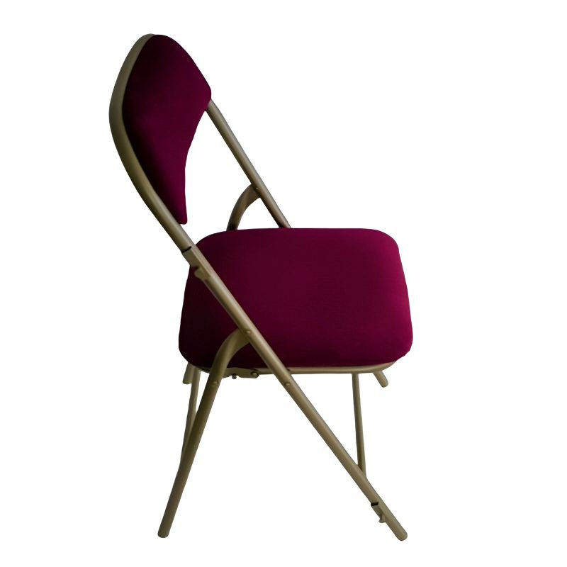 Chaise en velours pliante