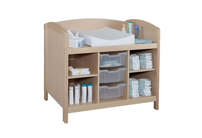 Meuble de change pour crèche