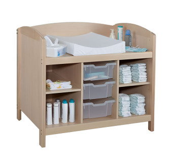 Meuble de change pour crèche