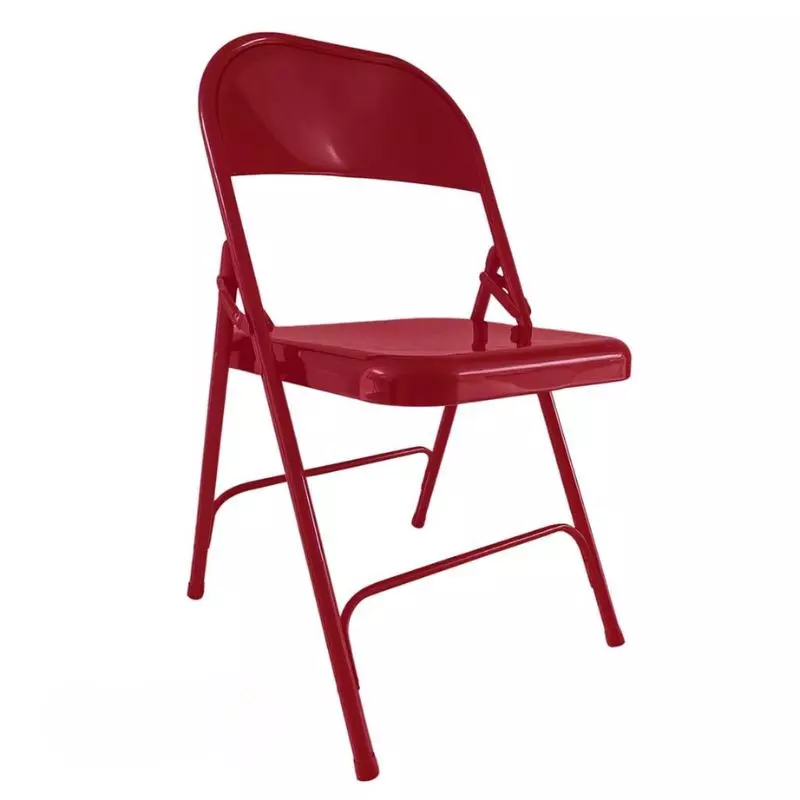 Chaise en acier pliante