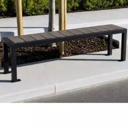 Banquette urbaine plastique recyclé