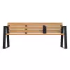 Banc compact HPL senior vue de face