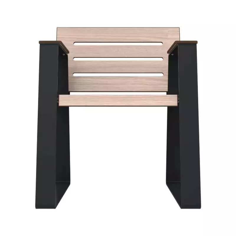 Fauteuil urbain HPL Senior vue de face