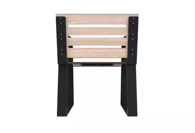 Fauteuil extérieur compact HPL Senior vue de dos