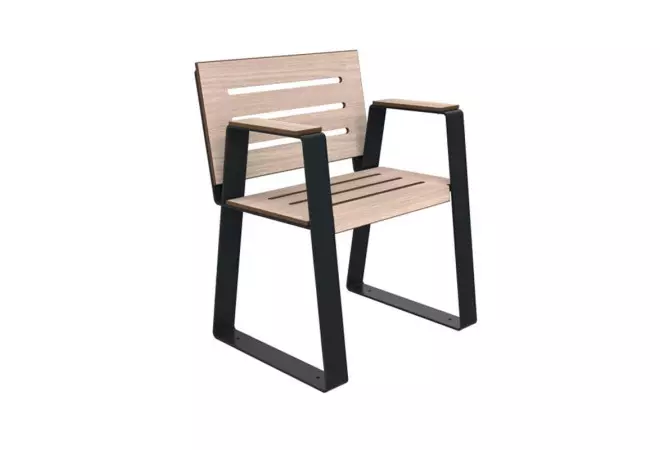 Fauteuil extérieur compact HPL Senior