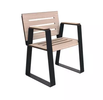 Fauteuil extérieur compact HPL Senior