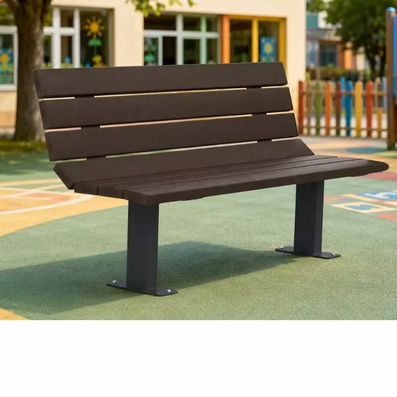 Banc pour enfant en plastique recyclé