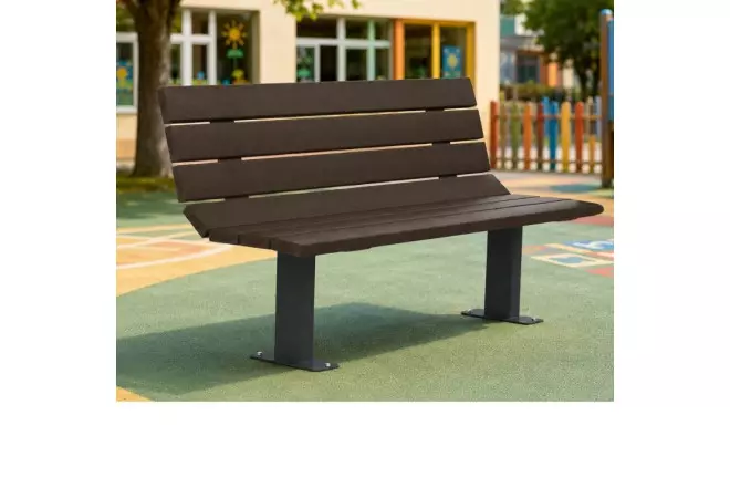 Banc pour enfant en plastique recyclé