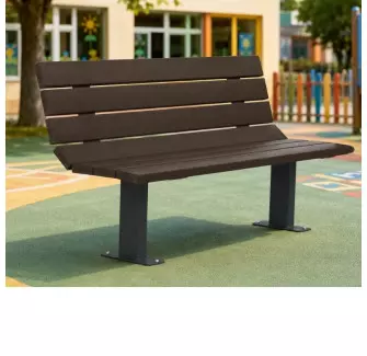 Banc pour enfant en plastique recyclé