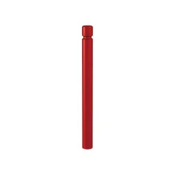potelet urbain flexible pommeau agglo coloris bordeaux