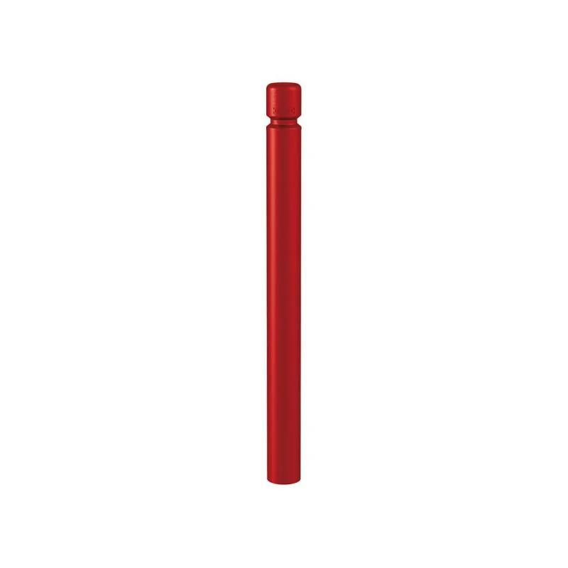 potelet urbain flexible pommeau agglo coloris bordeaux