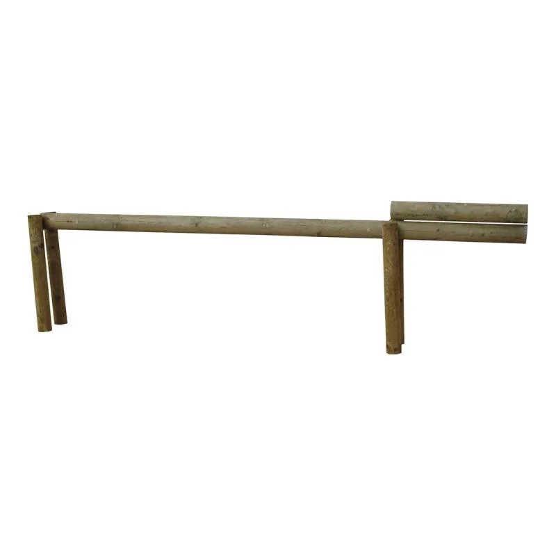 Barrière d’accès levante en bois