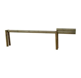 Barrière d’accès levante en bois