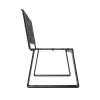 Fauteuil urbain métal Design vue du piètement