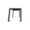 Banquette urbaine HPL vue de la structure acier