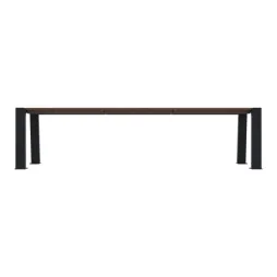 Banquette urbaine HPL vue de face